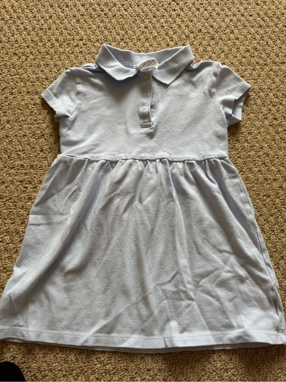 GAP Light Blue Polo Dress for Kids